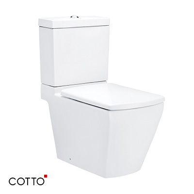 Bồn cầu 2 khối không chạm COTTO C126227(N) - Image 5