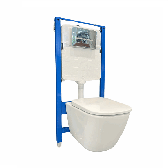 Bồn cầu 2 khối Nano Titan Viglacera VI107 (Nắp êm) - Image 4
