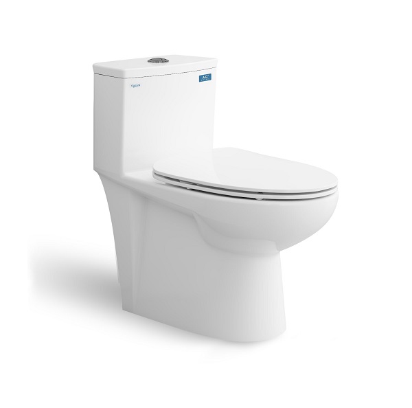 Bồn cầu 2 khối Nano Titan Viglacera VI44 nắp êm - Image 4