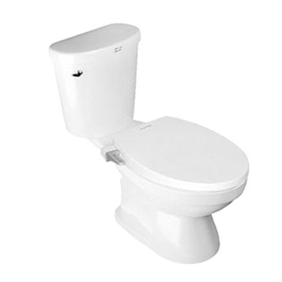 Bồn cầu 2 khối nắp đóng êm American Standard 2630-WT - Image 6