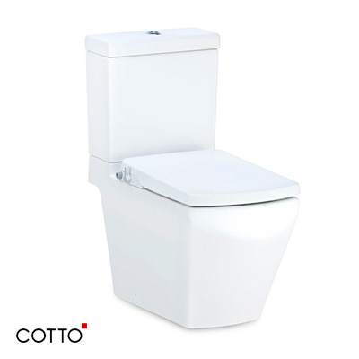 Bồn cầu 2 khối nắp êm Cotto C1302 - Image 3