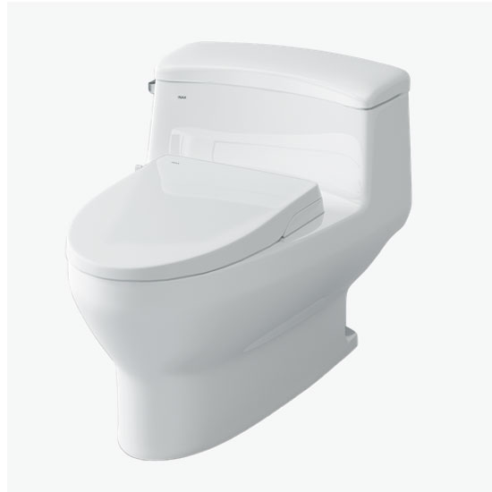 Bồn cầu 2 khối nắp rửa cơ INAX AC-832-CW-S32VN - Image 5