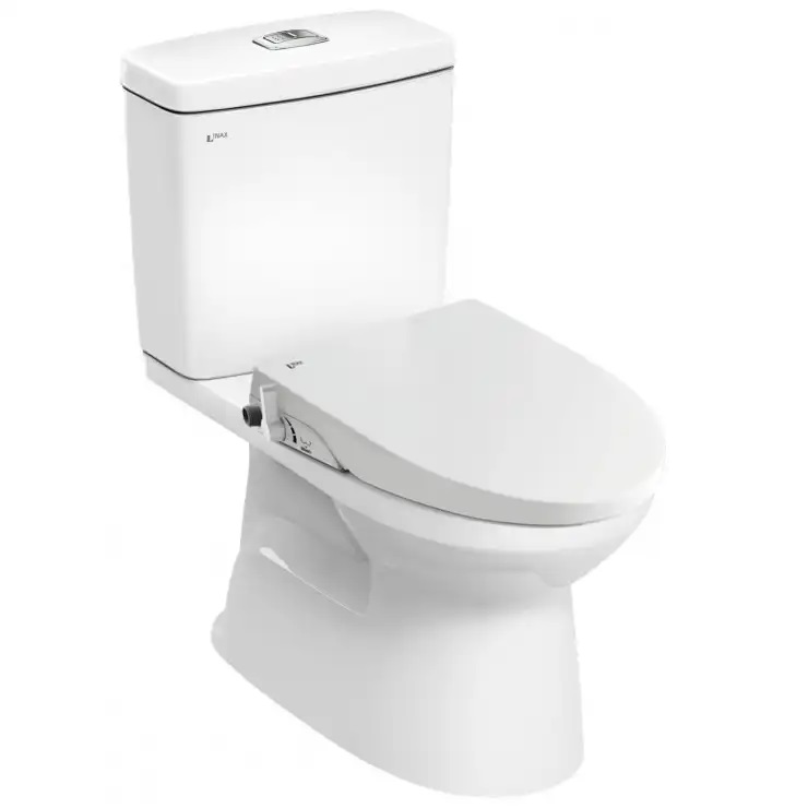 Bồn cầu 2 khối nắp rửa cơ INAX C-504A-CW-S15VN