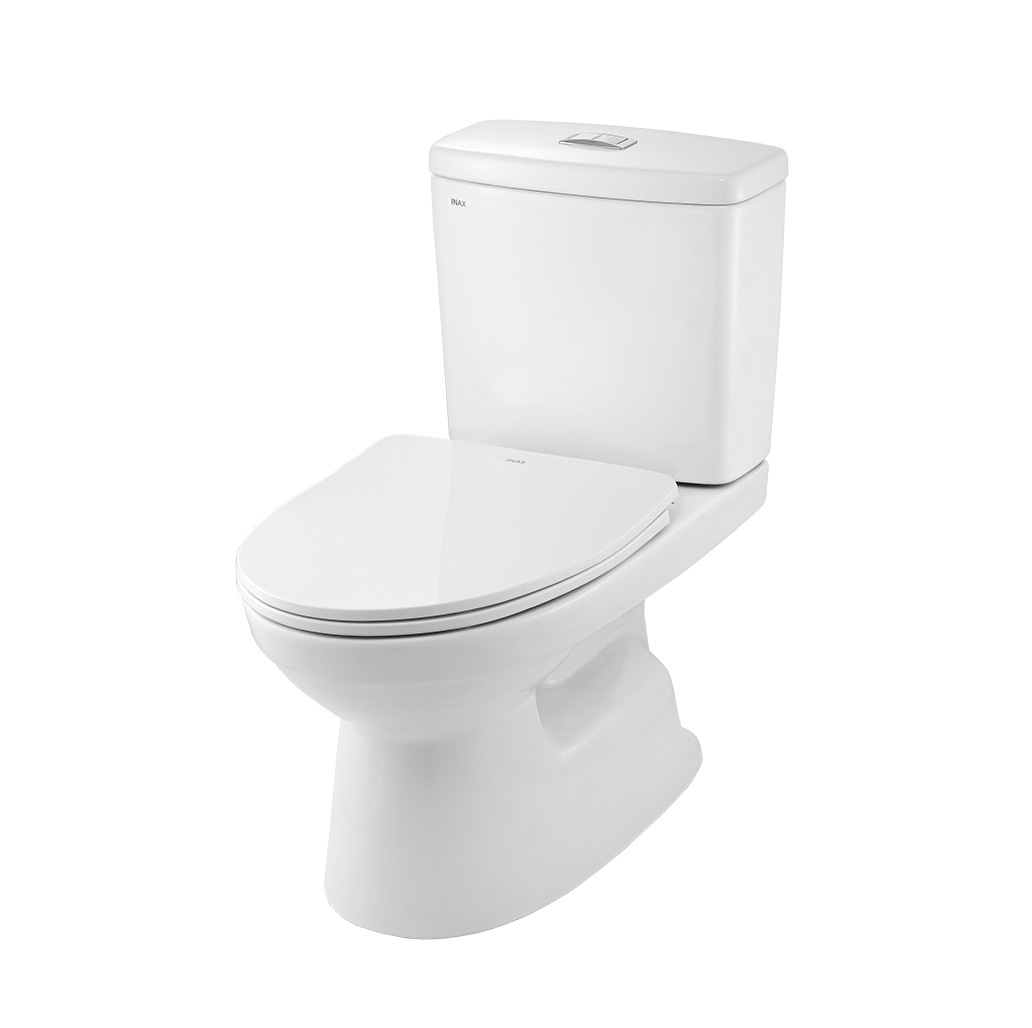 Bồn cầu 2 khối nắp rửa cơ INAX C-504A-CW-S32VN-1 - Image 5
