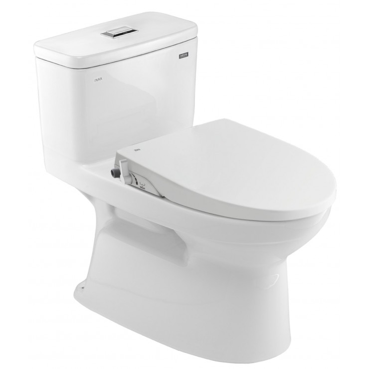 Bồn cầu 2 khối nắp rửa cơ INAX C-700A-CW-S15VN - Image 3