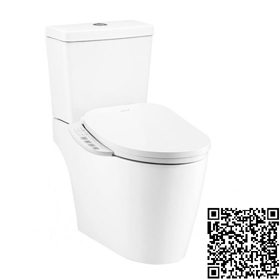 Bồn cầu 2 khối nắp rửa điện tử Cotto C125317(CV4) - Image 6