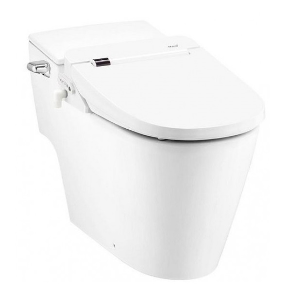 Bồn cầu 2 khối nắp rửa điện tử Cotto C167507(CV6) - Image 5