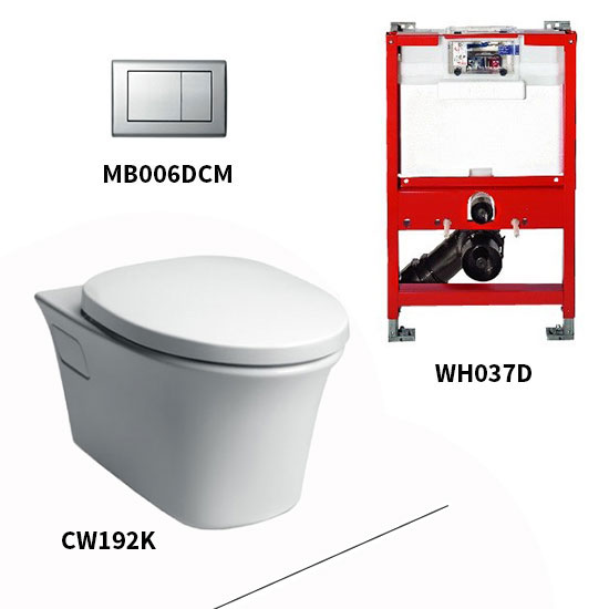Bồn cầu 2 khối Toto CS838DE2 - Image 3