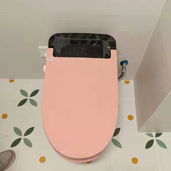 Bồn cầu âm tường màu hồng vàng Rose Gold Miken MKB-2478RG (Đặt trước 15-25 ngày) - Image 5