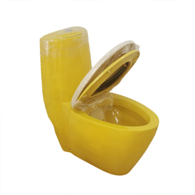 Bồn cầu dành cho trẻ mẫu giáo màu Vàng cam Miken MKB-102 ORG - Image 6