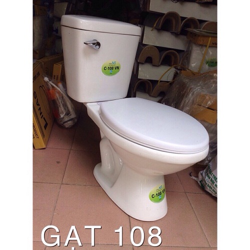 Bồn cầu giá rẻ 2 nhấn Minh Long Vimisco S02 - Image 6