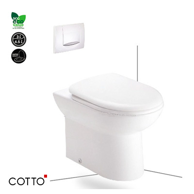 Bồn cầu hai khối COTTO C12027 - Image 5