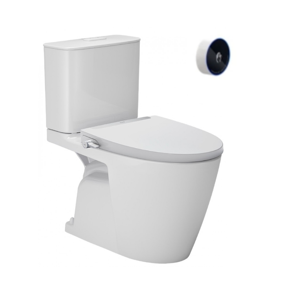 Bồn cầu hai khối inax C-117A+CW-S15VN/BW1 (Nắp thông minh) - Image 6