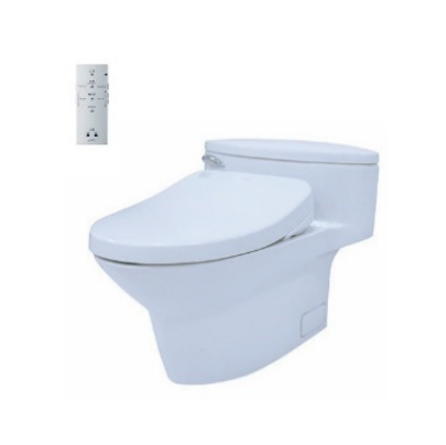 Bồn cầu hai khối kèm nắp rửa điện tử TOTO CS735DW6 - Image 5