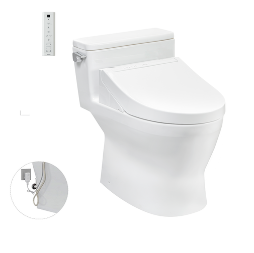Bồn cầu hai khối kèm nắp rửa điện tử TOTO CS735DW6 - Image 6