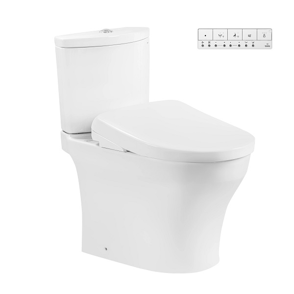 Bồn cầu hai khối kèm nắp rửa điện tử TOTO CS767RW16 - Image 6