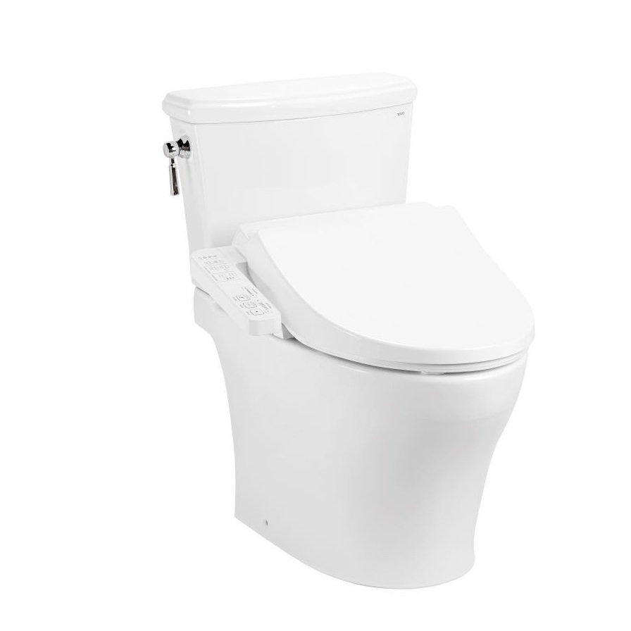 Bồn cầu hai khối kèm nắp rửa điện tử TOTO CS769CDRW17 - Image 4