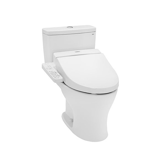 Bồn cầu hai khối kèm nắp rửa điện tử TOTO CS838CDW17 - Image 5
