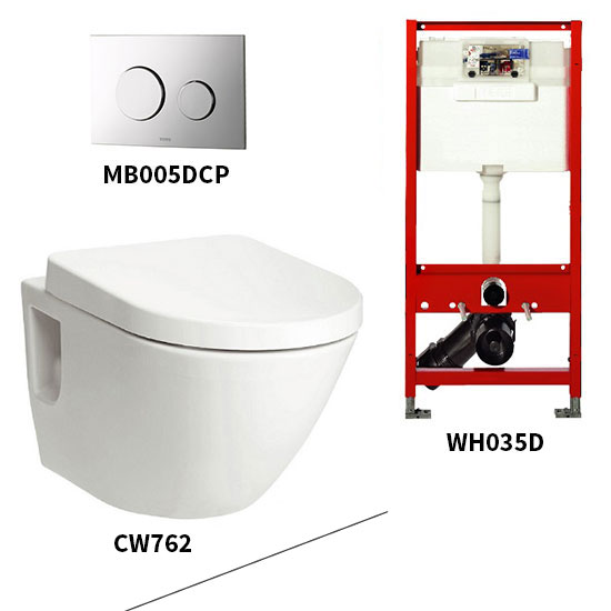 Bồn cầu hai khối TOTO CS660DT1Y1 (Nắp êm) - Image 4