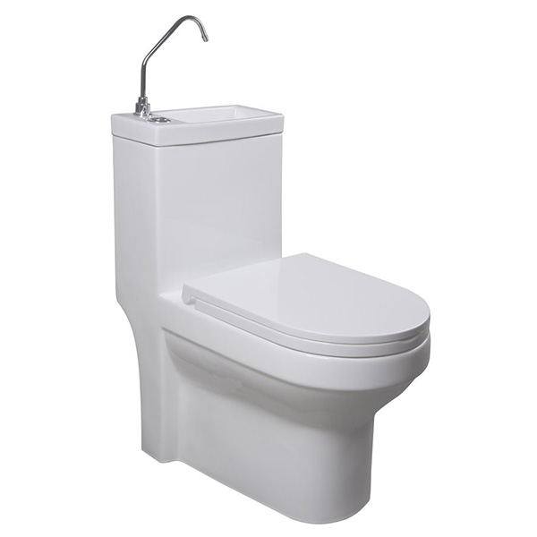 Bồn cầu kết hợp chậu lavabo rửa mặt Miken MK-0883
