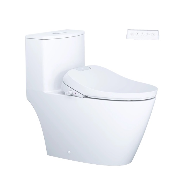 Bồn cầu kết hợp nắp điện tử Caesar C1353F-TAF610H - Image 6