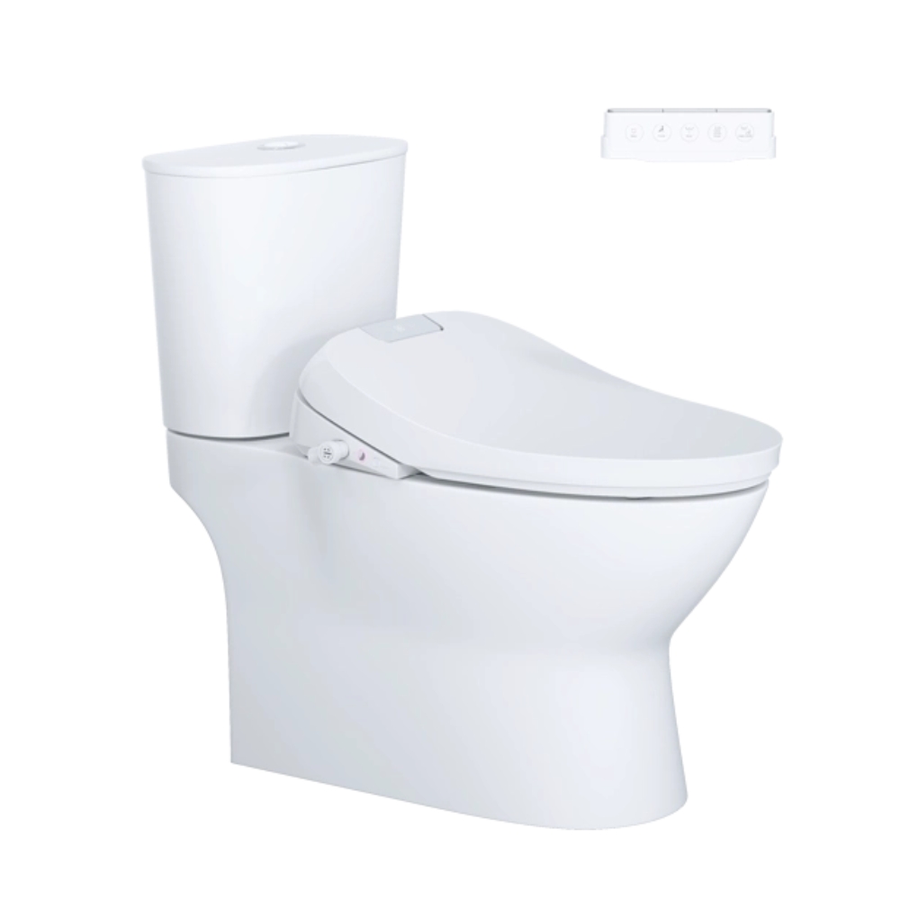 Bồn cầu kết hợp nắp điện tử Caesar C1363F-TAF610H - Image 3