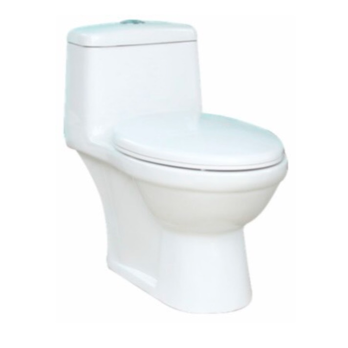 Bồn cầu két liền giá rẻ 2 nhấn Minh Long KL45 - Image 4
