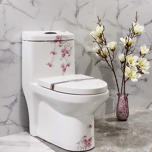 Bồn cầu két liền màu đen Miken MKB-2018B (Đặt hàng 10-15 ngày) - Image 5