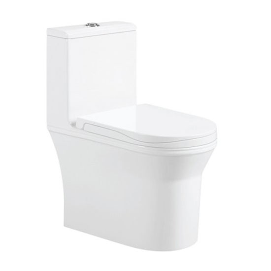 Bồn cầu két liền màu đen Royal Join RA-6641 Black - Image 3