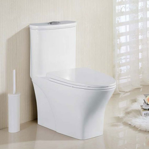 Bồn cầu két liền màu đen Royal Join RA-6641 Black - Image 6