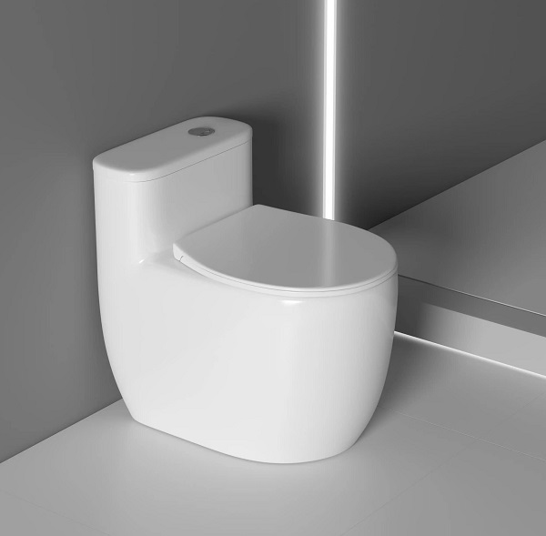 Bồn cầu két liền màu đỏ Miken MKB-2019R (Đặt hàng 10-15 ngày) - Image 3