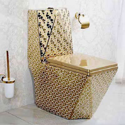 Bồn cầu két liền màu vàng Miken MKB-2019Y (Đặt hàng 10-15 ngày) - Image 3