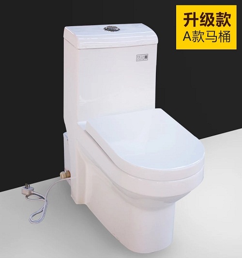 Bồn cầu két liền màu vàng trắng Miken MKB-2018YW (Đặt hàng 10-15 ngày) - Image 4