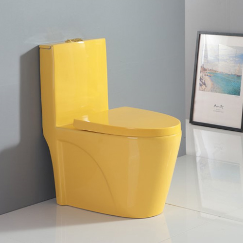Bồn cầu két liền màu xanh Miken MKB-2019G (Đặt hàng 10-15 ngày) - Image 5