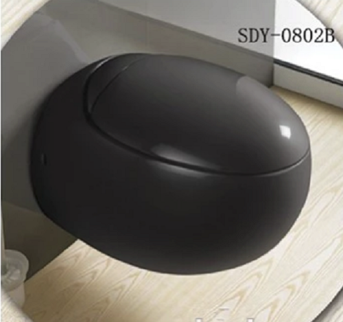Bồn cầu két liền màu xanh Miken MKB-2019G (Đặt hàng 10-15 ngày) - Image 5