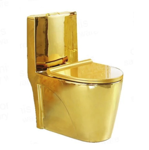 Bồn cầu két liền màu xanh Miken MKB-2019G (Đặt hàng 10-15 ngày) - Image 6