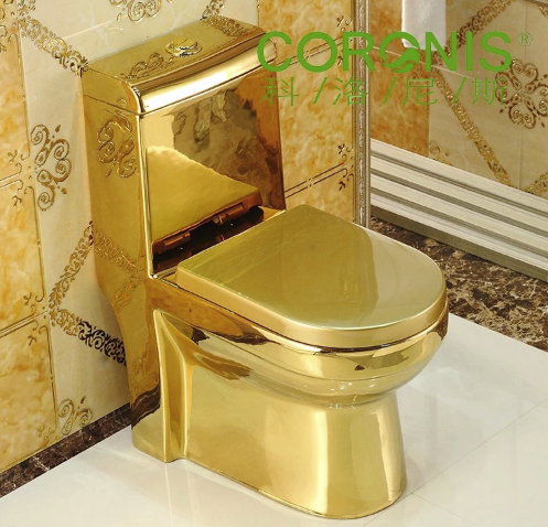 Bồn cầu mạ giả đá toàn phần Miken MKB-1242 - Image 4
