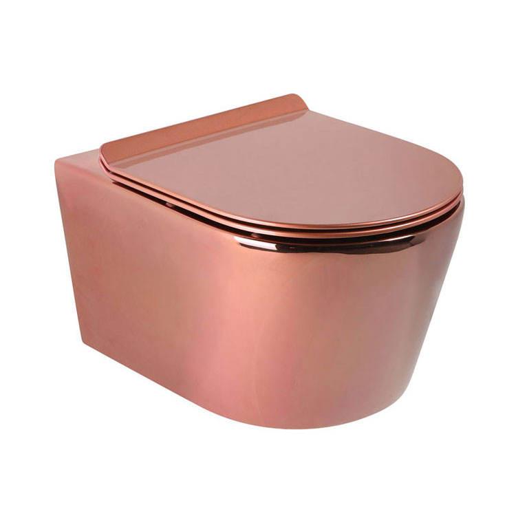 Bồn cầu mạ vàng nắp rửa điện tử Miken BSJK-D8G - Image 3