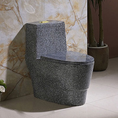 Bồn cầu màu đen Miken MKB-2020B (670x360x830 mm) - Image 4