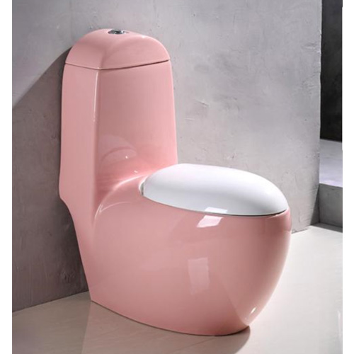 Bồn cầu màu đen viền vàng Miken MKB-8000BY - Image 4