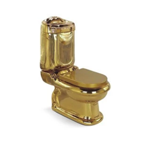 Bồn cầu màu hồng đậm Miken MKB-8000DP - Image 4