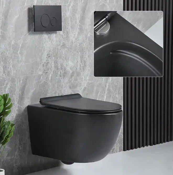 Bồn cầu men giả đá hoa văn Miken MKB-2036 (Đặt hàng từ 7-25 ngày) - Image 6