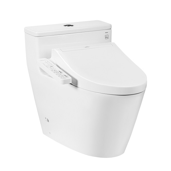 Bồn cầu một khối kèm nắp rửa điện tử Toto MS625CDW17