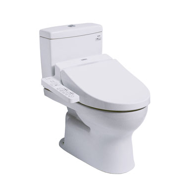 Bồn cầu một khối kèm nắp rửa điện tử TOTO MS855CDW17 - Image 4