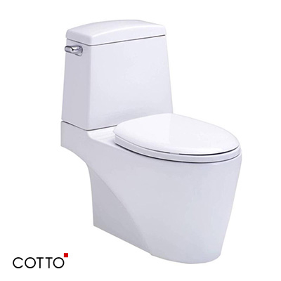Bồn cầu một khối xả không chạm Harmony COTTO C110517 - Image 3