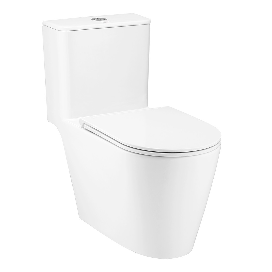Bồn cầu một khối xả không chạm Simply Connect COTTO C103357 - Image 4