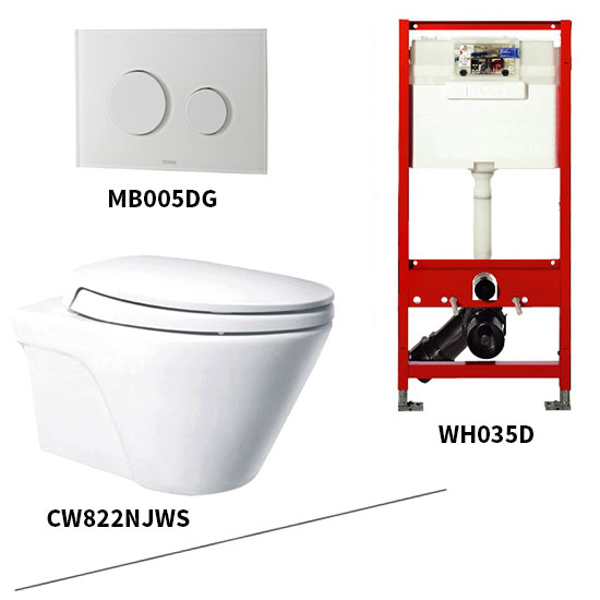 Bồn cầu nắp rửa Eco washer TOTO CS945DNE4 - Image 6