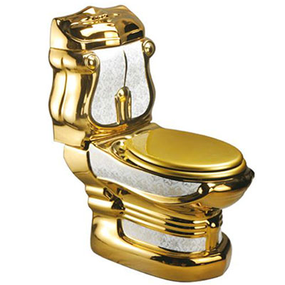 Bồn cầu nghệ thuật Dada Gold Line - Image 5