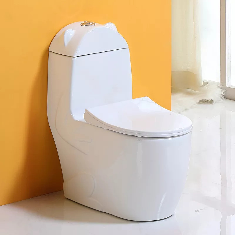 Bồn cầu trẻ em màu cam Miken MKB-108ORG - Image 5