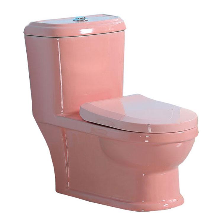 Bồn cầu trẻ em màu hồng Miken MKB-1239P - Image 4